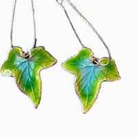 Alloy Leaf Drop Earrings