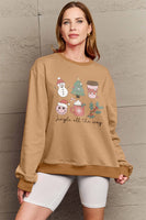 Simply Love Full Size JINGLE ALL THE WAY Long Sleeve Sweatshirt