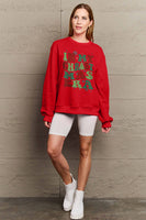 Simply Love Full Size IN MY CHRISTMAS ERA Long Sleeve Sweatshirt