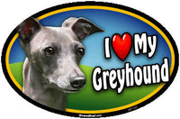 I Love My Greyhound Pet Magnet