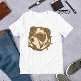 Animal Print Dog Short-Sleeve Unisex T-Shirt