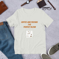 Coffee and Friends Short-Sleeve Unisex T-Shirt