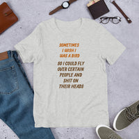 Comic Print Short-Sleeve Unisex T-Shirt