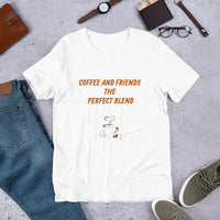 Coffee and Friends Short-Sleeve Unisex T-Shirt