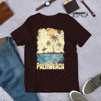 Palm Beach Short-Sleeve Unisex T-Shirt