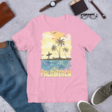 Palm Beach Short-Sleeve Unisex T-Shirt