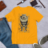 Monkey with Two Guns Short-Sleeve Unisex T-Shirt