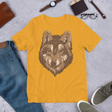 Wild Animal Wolf Short-Sleeve Unisex T-Shirt