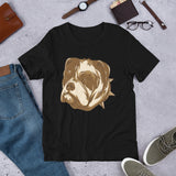 Animal Print Dog Short-Sleeve Unisex T-Shirt