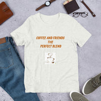 Coffee and Friends Short-Sleeve Unisex T-Shirt