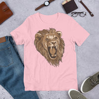 Wild Animal Lion Short-Sleeve Unisex T-Shirt