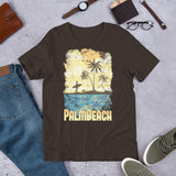 Palm Beach Short-Sleeve Unisex T-Shirt