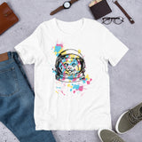 Space Cat Short-Sleeve Unisex T-Shirt