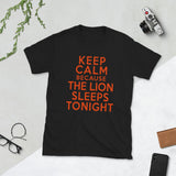 The Lion Sleeps Short-Sleeve Unisex T-Shirt