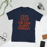 The Lion Sleeps Short-Sleeve Unisex T-Shirt