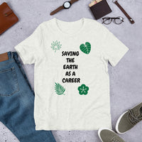 Saving The Earth Short-Sleeve Unisex T-Shirt