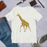 Giraffe Short-Sleeve Unisex T-Shirt