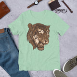 Wild Animal Tiger Short-Sleeve Unisex T-Shirt