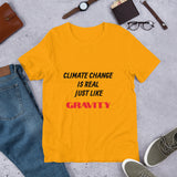 Climate Change Short-Sleeve Unisex T-Shirt