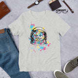 Space Cat Short-Sleeve Unisex T-Shirt