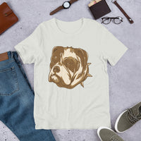 Animal Print Dog Short-Sleeve Unisex T-Shirt