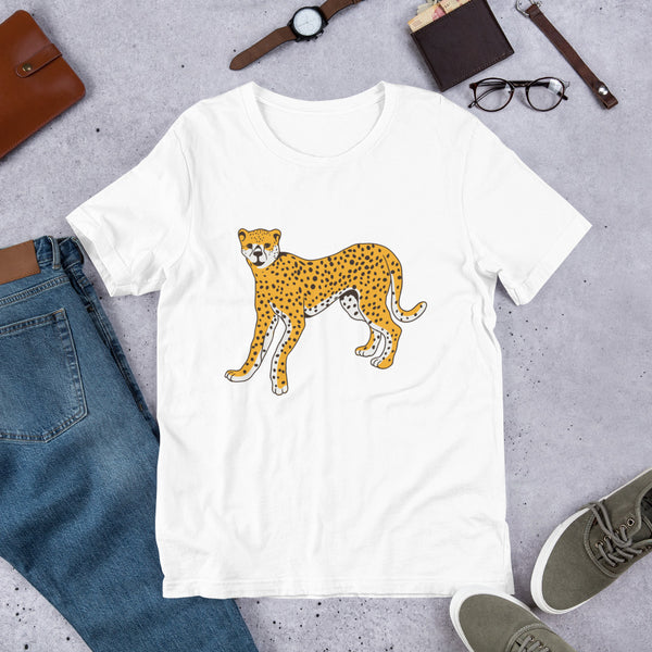 Cheetah Short-Sleeve Unisex T-Shirt