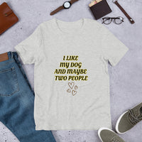 I Love My Dog Short-Sleeve Staple Unisex T-Shirt Bella+Canvas 3001