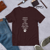 I Rescue Animals Unisex Staple T-Shirt Bella+Canvas 3001