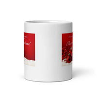 Merry Christmas White Glossy Mug