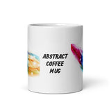 Abstract Art White Glossy Mug