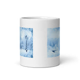 Holiday Winter Wonderland White Glossy Mug