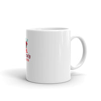 Santa's Helper White Glossy Mug