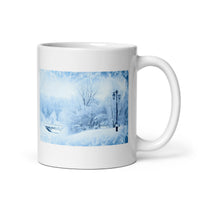 Holiday Winter Wonderland White Glossy Mug