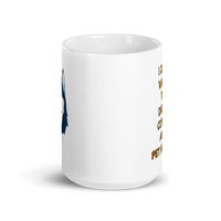 Designer Animal Print White Glossy Mug