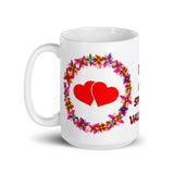 Be My Special Valentine White Glossy Mug