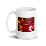 Merry Christmas White Glossy Mug