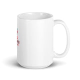 Santa's Helper White Glossy Mug