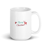 Merry Christmas White Glossy Mug