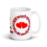 Be My Special Valentine White Glossy Mug