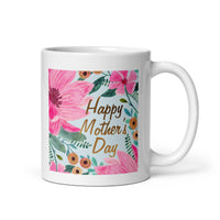 Happy Mothers Day White Glossy Coffee Mug